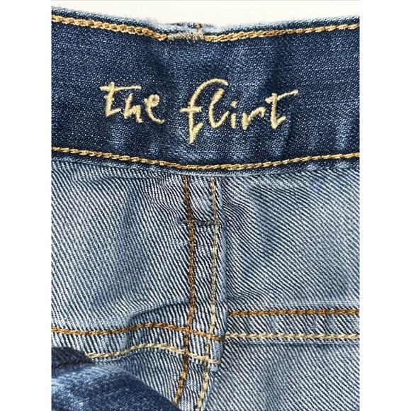 Old Navy The Flirt Capri Jeans Womens 16 Mid Rise Beach Summer - Picture 6 of 10